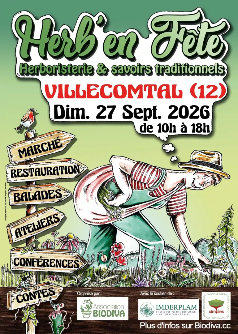 Affiche de Herb'en Fête